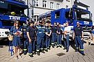 Bürgermeisters von Gevelsberg Herrn Jacobi mit unseren Helfern bei der Blaulichtmeile. Fotocredit (c) André Sicks